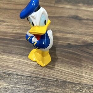Vintage Donald Duck Bath Toy‎ 6"  Disney Rubber PVC